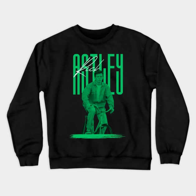 Rick astley///original retro Crewneck Sweatshirt by DetikWaktu